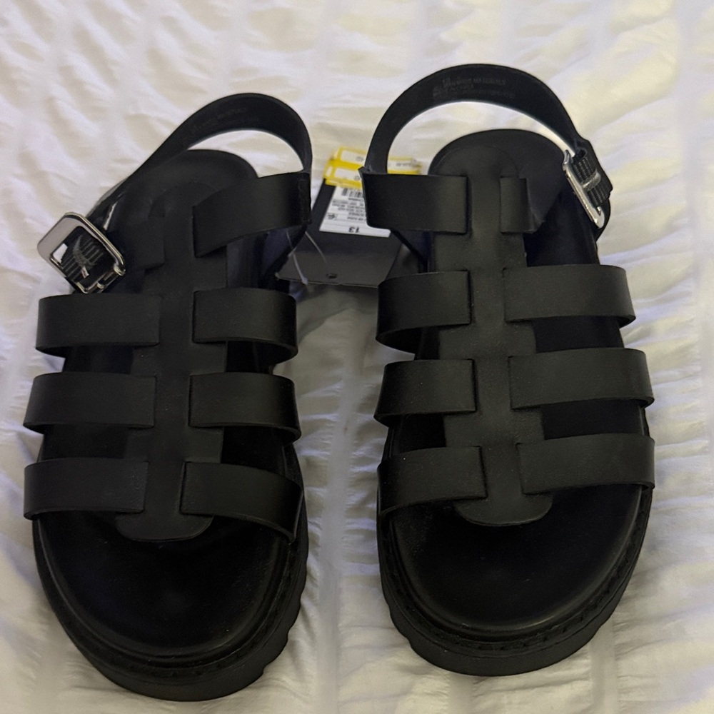 Art Class Black Kids Sandals